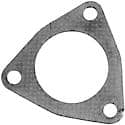 3 Bolt Exhaust Pipe Flange Gasket: Graphite with Steel, Heat Resistant, Premium Materials