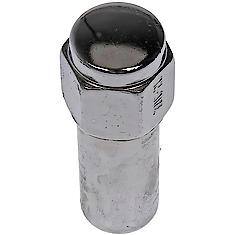Dorman Wheel Lug Nut: 7/16-20 Thread, Flanged, Cragar SST Mag