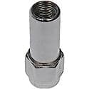 Wheel Lug Nut: 1/2-20 Thread, Flanged, Cragar SST Mag, 2.25" Length, Chrome, 4 Pack