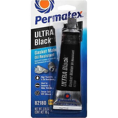 Ultra Black RTV Silicone Gasket Maker, 3 oz.