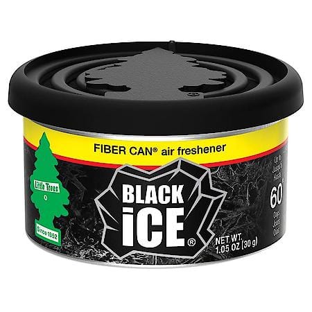 Fiber Can Under Seat Air Freshener: Black Ice Scent, 1.5 Oz