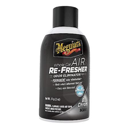 Whole Car Air Re-Fresher Odor Eliminator Mist, Black Chrome Scent, 2 Ounces