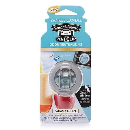 Smart Scent Vent Clip Air Freshener, Bahama Breeze, 1 Pack