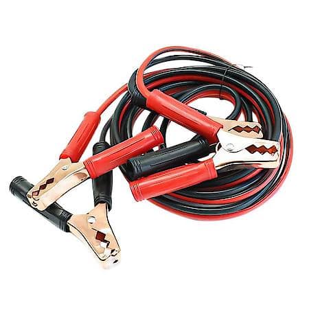 Standard Service Jumper / Booster Cables: 12 Feet, 10 Gauge, Ideal for Small Engine