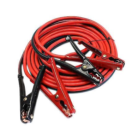 Heavy Service Jumper / Booster Cables: 16 Feet, 6 Gauge, Ideal for Sedans