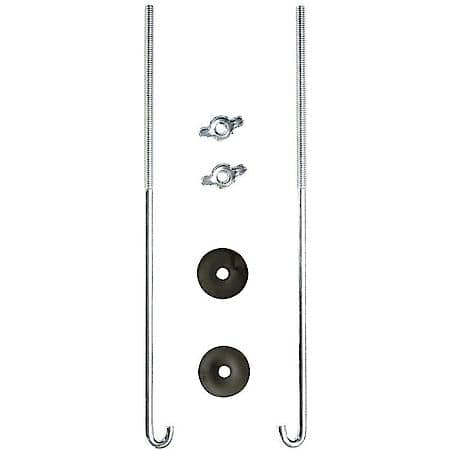 Battery Accessories: J Type Battery Hold Down Bolts, 12 x 1/4", Includes Nuts & Washers