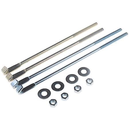 Battery Hold-Down Assortment, Thread Size - 5/16"-18, Overall Length - 8-3/4" and 10 in.