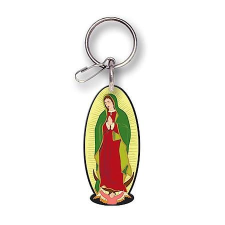 Lady Guadalupe PVC Key Chain