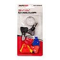 Key Hose Clamps, No. 12, 2 Pack, Range: 1/2"-1-1/4"