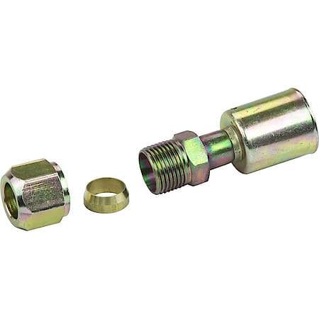 A/C Straight Compression Fitting