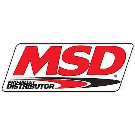 Decal; MSD Billet Distributor