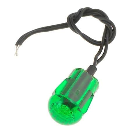 Green Round Large Bezel-Free Light Indicator