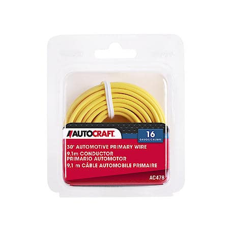 AutoCraft Automotive Primary Wire, 10 Gauge, Red, 8 Ft AC473 - Advance Auto  Parts