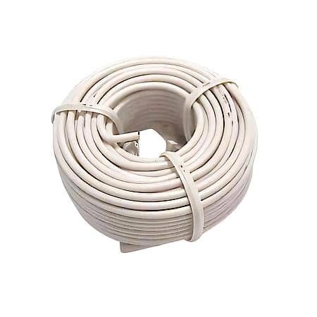 Automotive Primary Wire, 18 Gauge, White, 40 Ft