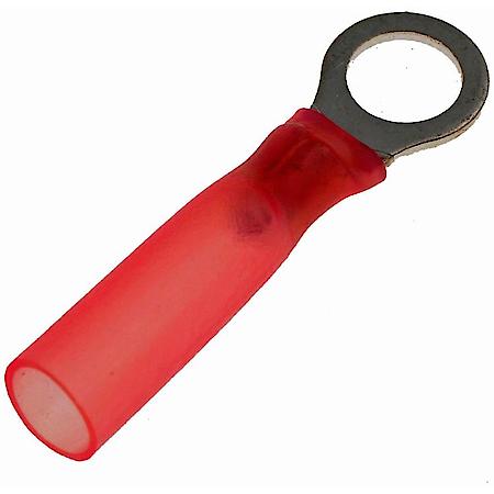 22-18 Gauge Ring Waterproof Terminal, No. 10, Red