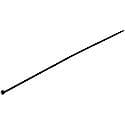 Low-Temperature Wire Ties, Black, Pack of 50