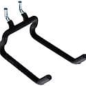 Heavy Duty Medium Double Peg Hook - Black