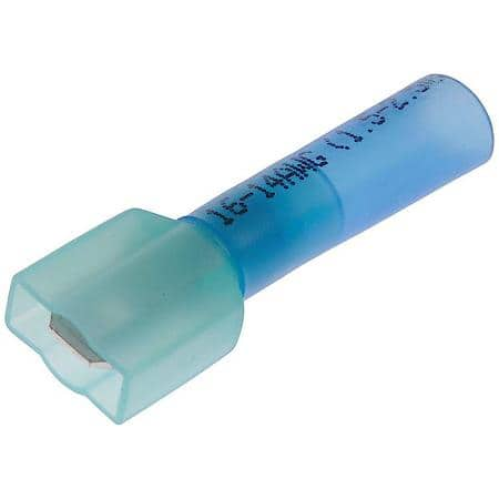 16-14 Gauge Male Waterproof Disconnect, Blue