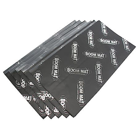 Boom Mat Sound and Vibration XL Damping Material - 12.5in x 24in x 4mm - 10.4 sq ft (5-pack)