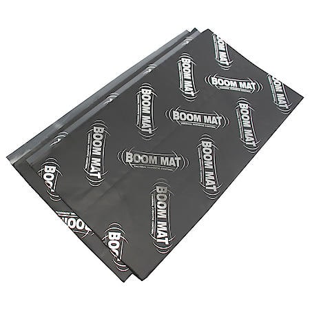 Boom Mat Sound and Vibration XL Damping Material - 12.5in x 24in x 4mm - 4.2 sq ft (2-pack)