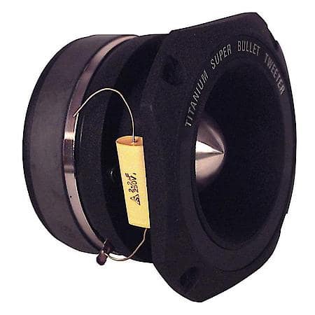 1.5" 400 Watt Die-Cast Aluminum Titanium Super Tweeter