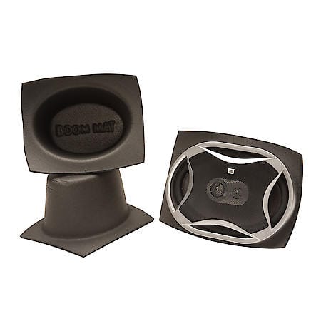 Speaker Baffles - 6in x 8in Oval (Pair) - Isolates sound output and blocks structural vibrations