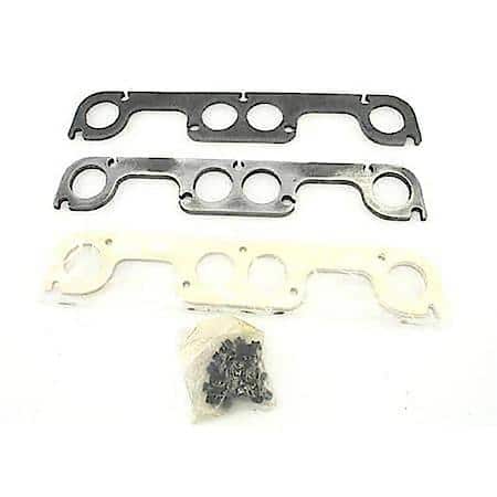 H7896 SB Chevrolet 265-400 Brodix 13/4" round port Header Flanges