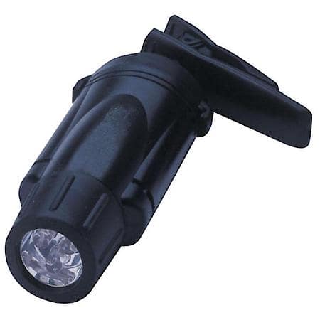 Clipmate Clip Light - Black with White LED