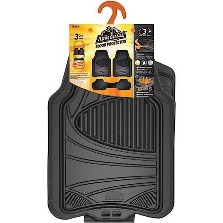 3pc FC Blk Floor Mat