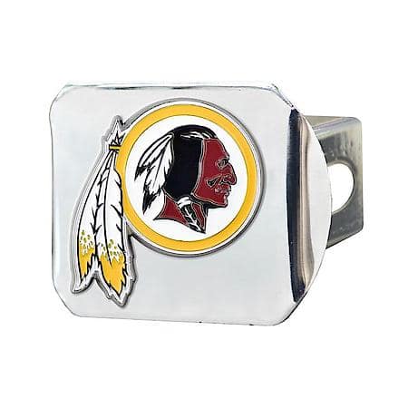 NFL - Washington Redskins Class III Chrome Hitch Cover with 3D Color Emblem