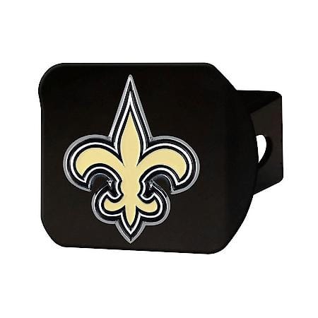 NFL - New Orleans Saints Class III Black Hitch Cover with 3D Color Emblem