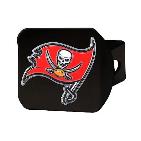 NFL - Tampa Bay Buccaneers Class III Black Hitch Cover with 3D Color Emblem