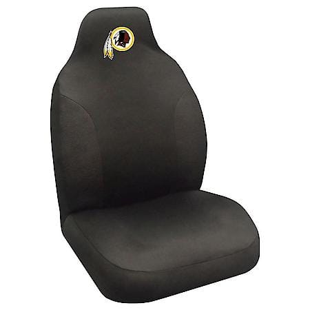 NFL - Washington Redskins Black Polyester Seat Cover - 1 Piece