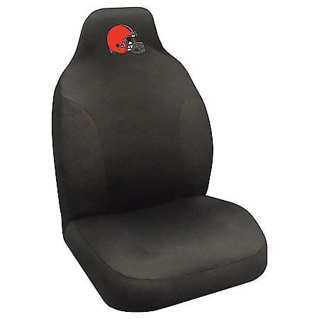 NFL - Cleveland Browns Black Polyester Seat Cover - 1 Piece