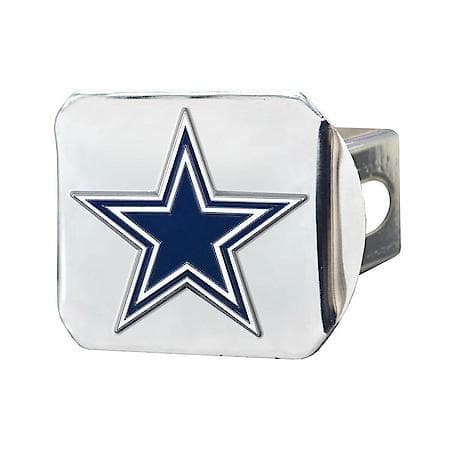 NFL - Dallas Cowboys Class III Chrome Hitch Cover with 3D Color Emblem