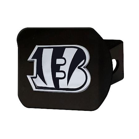 NFL - Cincinnati Bengals Class III Black hitch Cover with 3D Chromed Metal Emblem