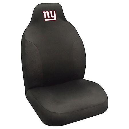 NFL - New York Giants Black Polyester Seat Cover - 1 Piece