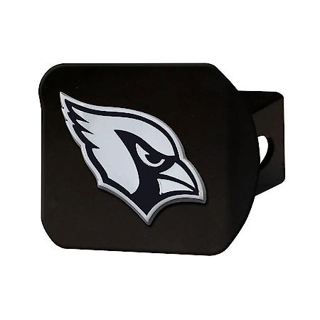 NFL - Arizona Cardinals Class III Black hitch Cover with 3D Chromed Metal Emblem