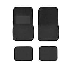 AutoCraft Car & SUV Floor Mat, Black Carpet, Universal, 4 Piece