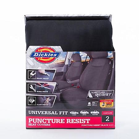 2pc Blk PR Seat Covr