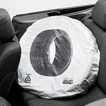 Standard Tire Bags, White, 36"x40", 0.8 Mil. - Box of 250