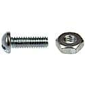 Stove Bolt With Nuts - 3/16-24 x 2 In. (sold by each)