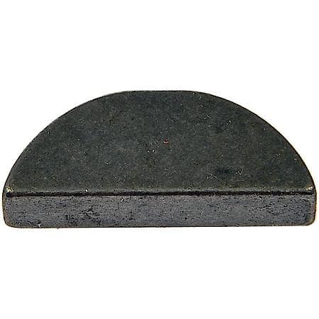 Woodruff Key-Width-5/32(.157) In., Length-23/32(.723) In., Height-19/64(.299) In (sold by each)