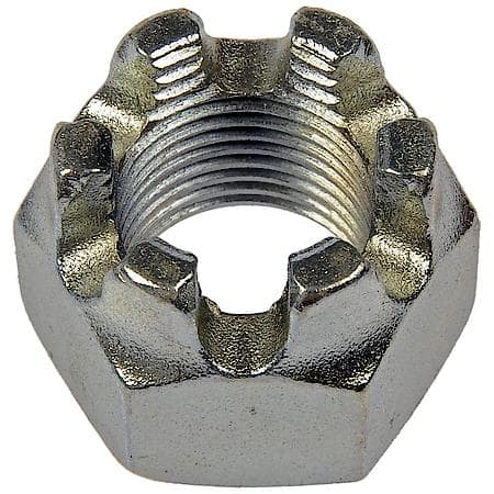 Hex Nut-Castellated-Thread Size 5/8-18, Height 15/16 In. (sold by each)