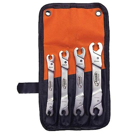 Ratcheting Line Wrench Set