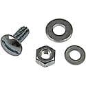 License Plate Fasteners- 1/4-20 x 5/8 In. (sold by each)