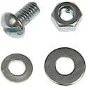 License Plate Fasteners- 1/4-20 x 1/2 In. (sold by each)