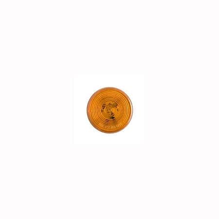 Amber LED Thin Line Marker/Clearance Light - 12V DC Round