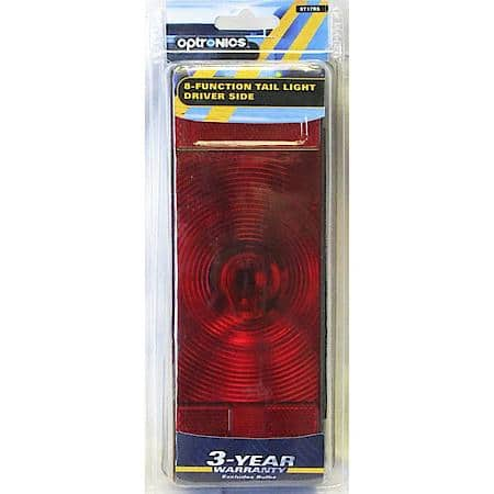 Waterproof Low Profile Combination Taillight, Driver Side -12VDC waterproof 8-function