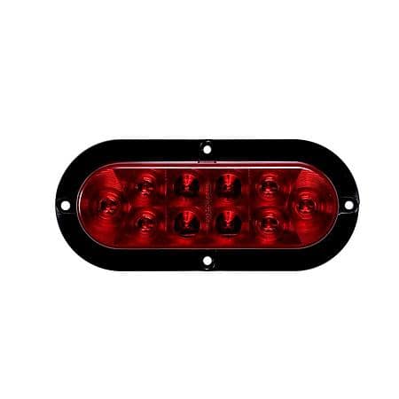 6" Oval Sealed LED Flange Mount Stop/Turn/Taillight